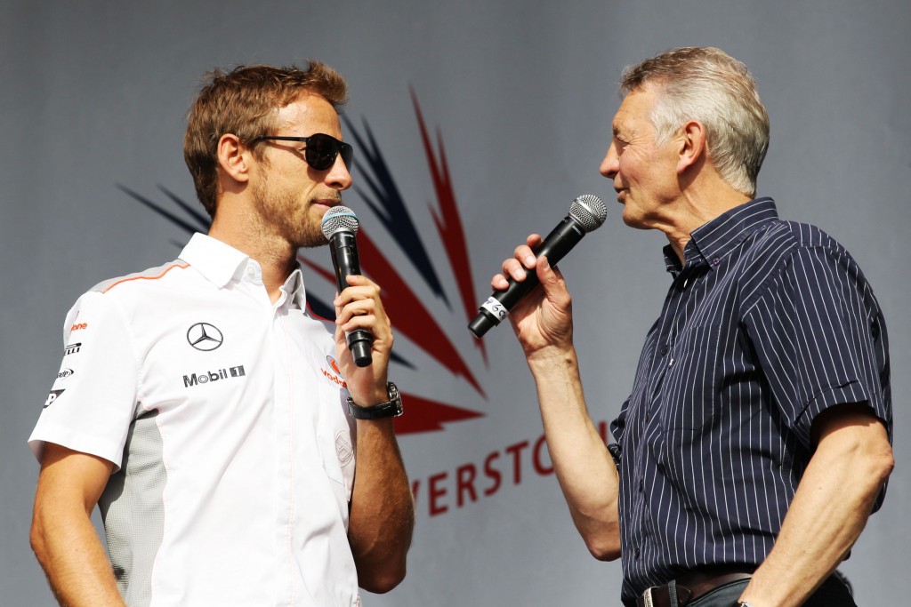 Jenson Button and Tony Jardine