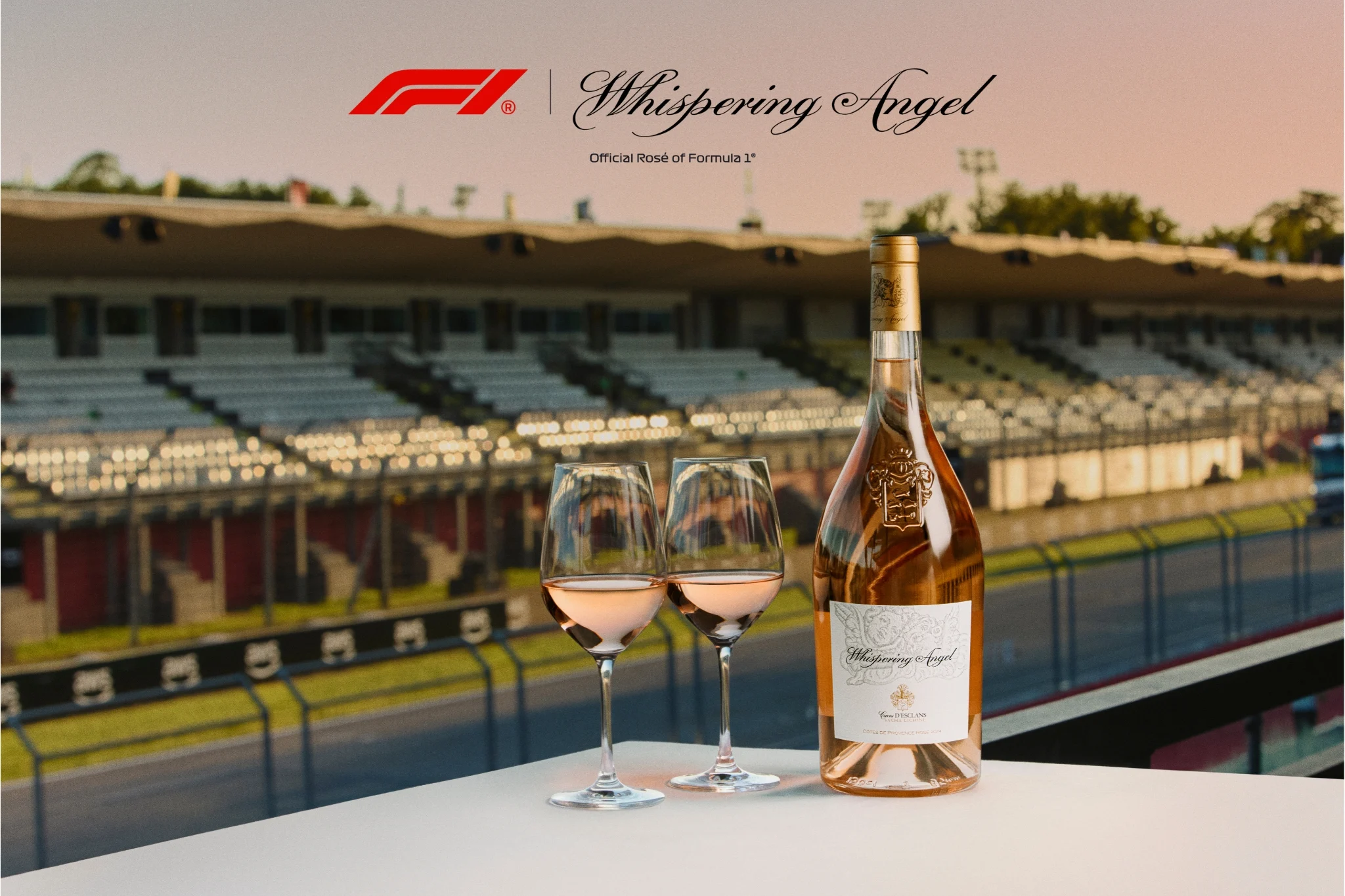 Whispering Angel and Formula 1
